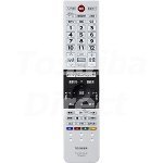 【中古】東芝（純正）液晶テレビリモコン 型番：CT-90459 (75039162)