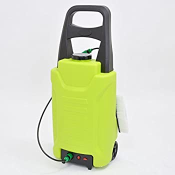 【中古】サンコー タンク式充電どこでも高圧洗浄機 ACTD2WS8