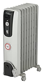【中古】(非常に良い)デロンギ オイルヒーター サーマルカットフィン 【8~10畳用】ホワイト + ミディアムグレー H770812EFSN