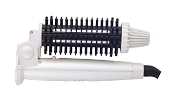 【中古】（非常に良い）クレイツ ヘアーアイロン 26mmCREATEION ロールブラシアイロン ポータブル CIBI-G26-FW｜GoodLifeStore