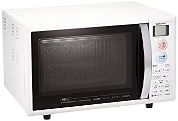 【中古】（非常に良い）シャープ オーブンレンジ トースト機能付き 1段調理 15L ホワイト RE-S5D-W