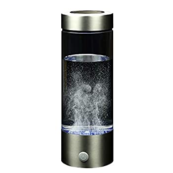 【中古】（非常に良い）ソウイ (SOUYI) 水素水生成器 ボトル 420ml [ 簡単操作/充電式 / 3分生成 ] 水素水 水素生成器 高濃度水素水 USB充電 持ち運び便利 (ブラック)｜GoodLifeStore