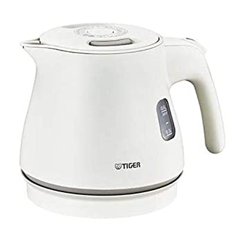 【中古】（非常に良い）タイガー魔法瓶 電気ケトル 0.6l マットホワイト PCM-A060WM