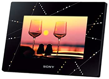 【中古】（非常に良い）ソニー SONY デジタルフォトフレーム D720 クリスタル&ブラック DPF-D720/BU