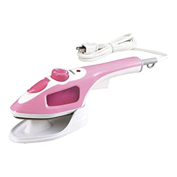 【中古】(非常に良い)ハンディーアイロン&スチーマー ピンク SA-4086P|GoodLifeStore