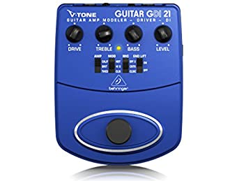 【中古】(非常に良い)ベリンガー DI出力搭載アナログギターモデリング プリアンプ GDI21 V-TONE GUITAR DRIVER DI|GoodLifeStore