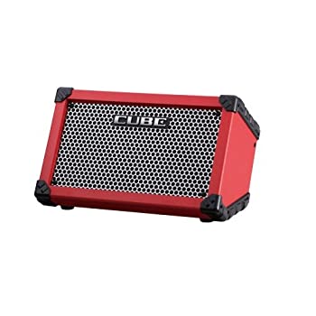 Roland Battery Powered Stereo Amplifier レッド CUBE-ST-R その他