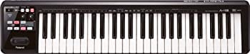 【中古】（非常に良い）Roland ローランド MIDIキーボードコントローラー A-49-BK ブラック 49鍵