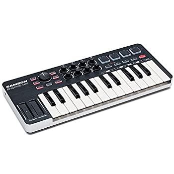 【中古】（非常に良い）SAMSON サムソン USB/MIDI キーボード・コントローラー Graphite M25