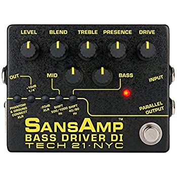 【中古】Tech21 エフェクター Sansamp Bass Driver DI V2 BSDR-V2 ベース専用ドライブエフェクター&アンプシュミレーター&DI機能搭載 [並行輸入品]｜GoodLifeStore 56,595円