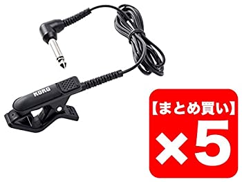 【中古】KORG (コルグ) コンタクトマイク CM-300 ブラック CM-300-BK ５個セット