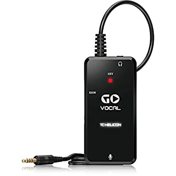 【中古】TC HELICON モバイルデバイス用高品質マイクプリアンプ GO VOCAL