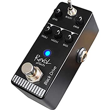 【中古】（非常に良い）Revol effects レヴォルエフェクツ エフェクター アンプエミュレーター/オーバードライブ Black Drive EFD-01