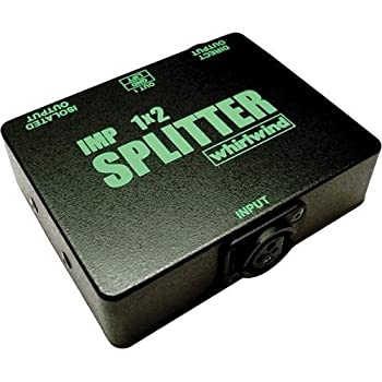 【中古】（非常に良い）whirlwind 1 IN 2 OUT マイクレベルスプリッター IMP 1X2 SPLITTER