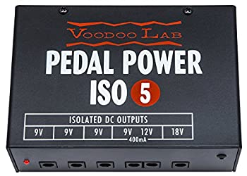 【中古】（非常に良い）VooDooLab PEDAL POWER ISO-5 パワーサプライ