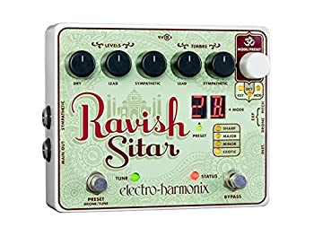 【中古】(未使用品)electro-harmonix エレクトロハーモニクス エフェクター シタールシミュレーター Ravish SITAR|GoodLifeStore
