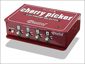 【中古】（非常に良い）Radial Cherry Picker 4-channel Preamp Selector by Radial｜GoodLifeStore