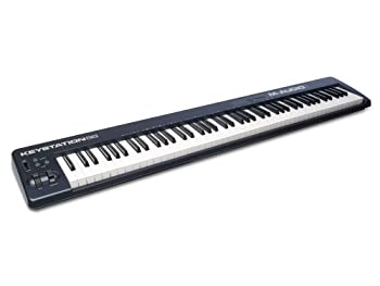 【中古】（非常に良い）M-Audio USB MIDIキーボード 88鍵 ピアノ音源ソフト Keystation 88