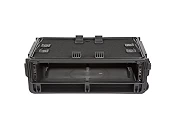 【中古】（非常に良い）SKB 2U スタジオラックケース ハンドル/キャリー付き 1SKB-ISF2U