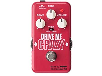 【中古】（非常に良い）EBS / DRIVE ME CRAZY Hi Gain Distortion イービーエス ディストーション