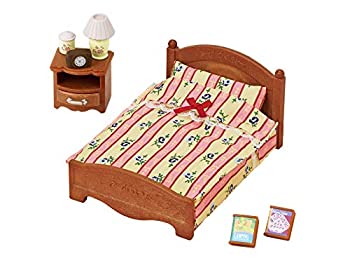 【中古】(未使用品)シルバニアファミリー 家具 セミダブルベッド カ-512