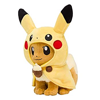 新年の贈り物 ぬいぐるみ 中古 ポケモン Pokemon ピカチュウポンチョのイーブイ ぬいぐるみ ポケモンセンターオリジナル Brc Com Pk