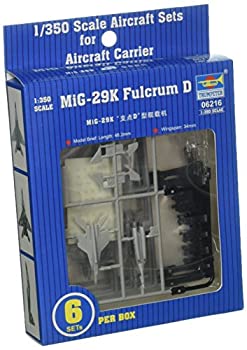 【中古】(未使用品)トランペッター 1/350 空母艦載機 MiG-29K ファルクラムD型 プラモデル