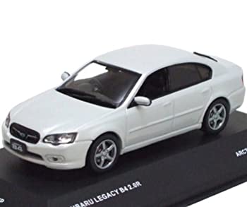 【中古】(非常に良い)J-Collection 1/43 スバル レガシィ B4 2.0R 2005 (ホワイトパール) 完成品