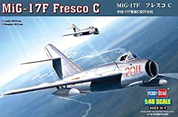 【中古】(非常に良い)ホビーボス 1/48 エアクラフトシリーズ MiG-17F フレスコC プラモデル 80334