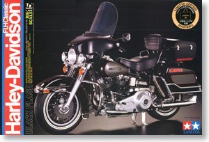 【中古】（非常に良い）タミヤ 1/6 オートバイシリーズ No.7 ハーレーダビットソン ブラックスペシャル プラモデル 16007