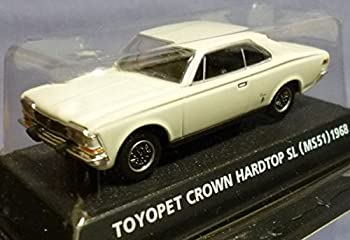 【中古】コナミ 1/64 絶版名車コレクション Vol 7 トヨタ クラウン ハードトップ SL 型式MS51 1968 白