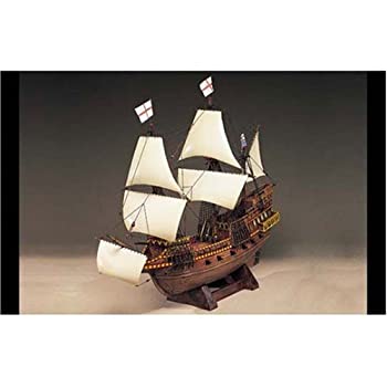 【中古】（非常に良い）青島文化教材社 大型帆船 No.07 1/70 ゴールデンハインド