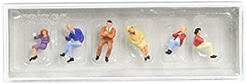 【中古】（非常に良い）プライザー 座っている人々 塗装済完成品 HO(1/87) 10096