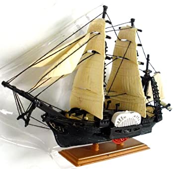 【中古】（非常に良い）ボーフォードジャパン 世界の帆船 観賞用コレクションモデル 武外伝(もののふ MONONOFU GAIDEN) 帆HAN 第壱段 黒船 フィギュア