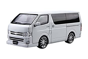 【中古】（非常に良い）青島文化教材社 1/24 ザ・チューンドカー boxystyle TRH200V ハイエース スーパーGL '10 プラモデル｜GoodLifeStore