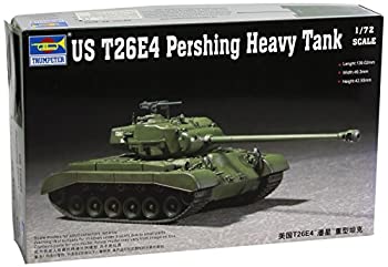 【中古】(非常に良い)トランペッター 1/72 アメリカ軍 T26E4 パーシング プラモデル