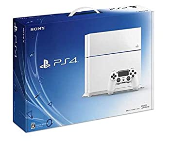 【中古】PlayStation4 グレイシャー・ホワイト 500GB (CUH1100AB02)【メーカー生産終了】
