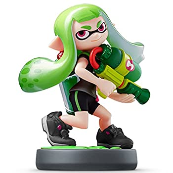 【中古】（非常に良い）amiibo ガール【ライムグリーン】 (スプラトゥーンシリーズ)