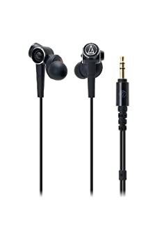 【中古】（非常に良い）audio-technica SOLID BASS カナル型イヤホン ブラック ATH-CKS1000 26,510円