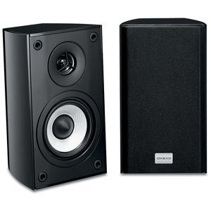 【中古】（非常に良い）ONKYO サラウンドスピーカー (2台1組) ブラック D-11M(B)