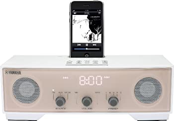 【中古】（非常に良い）ヤマハ TSXシリーズ デスクトップオーディオシステム iPhone/iPod対応 アイボリー TSX-80(C)