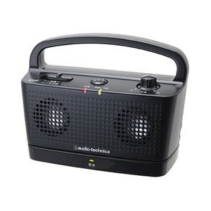 【中古】audio-technica SOUND ASSIST デジタルワイヤレスステレオスピーカーシステム 黒いこと AT-SP767TV BK