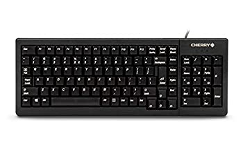 【中古】（人並み外れたに似つかわしい）Cherry G84-5200 LCMEU-2 なおなお書き2+USB XS Compl. [US] bk