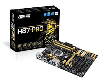 【中古】（非常に良い）ASUSTeK Intel H87チップセット搭載マザーボード H87-PRO 【ATX】