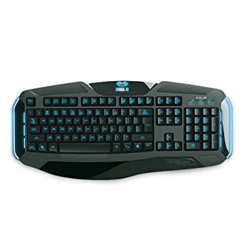 【中古】（人並み外れたに好いたらしい）E-BLUE CobraIIシリ-ズゲーミングキ-ボ-ド EKM705BK