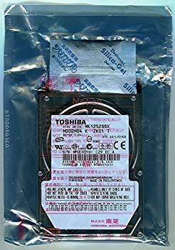 【中古】[TOSHIBA] 東芝 2.5inch HDD 120GB SATA 9.5mm厚 512セクター(非AFT)モデル MK1252GSX