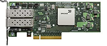 【中古】（人並み外れたに好いたらしい）BROCADE 16GB X8 PCIE FC HBA PERPDUAL PORT SWL OPTICS - BR-1860-2F00
