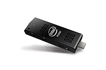 【中古】（人並み外れたに好いたらしい）Intel  Compute Stick 突っ支い棒型電子計算機 LinuxUBUNTU積み上げるひな形 BOXSTCK1A8LFC