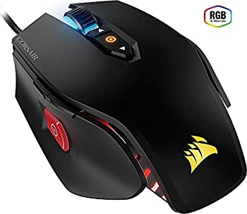 【中古】（人並み外れたに好いたらしい）Corsair M65 PRO RGB -Black- ゲーミングマウス 『スナイパーボタン 12 000dpi検知器 FPS力くらべ向け』 KB378 CH-9300011-NA