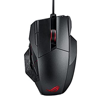 (未使用･未開封品)ASUS 左側面に6つのボタンを搭載する無線/有線両対応のMMOゲーム用ハイエンドマウス ROG SPATHA L701-1A Amazon.co.jp: ASUS 左側面に6つのボタンを搭載する無線/有線両